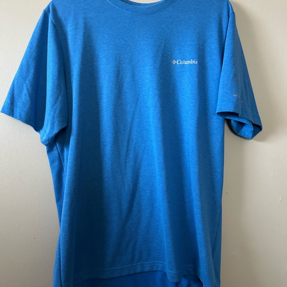 Columbia Bright Blue Short Sleeve Tee